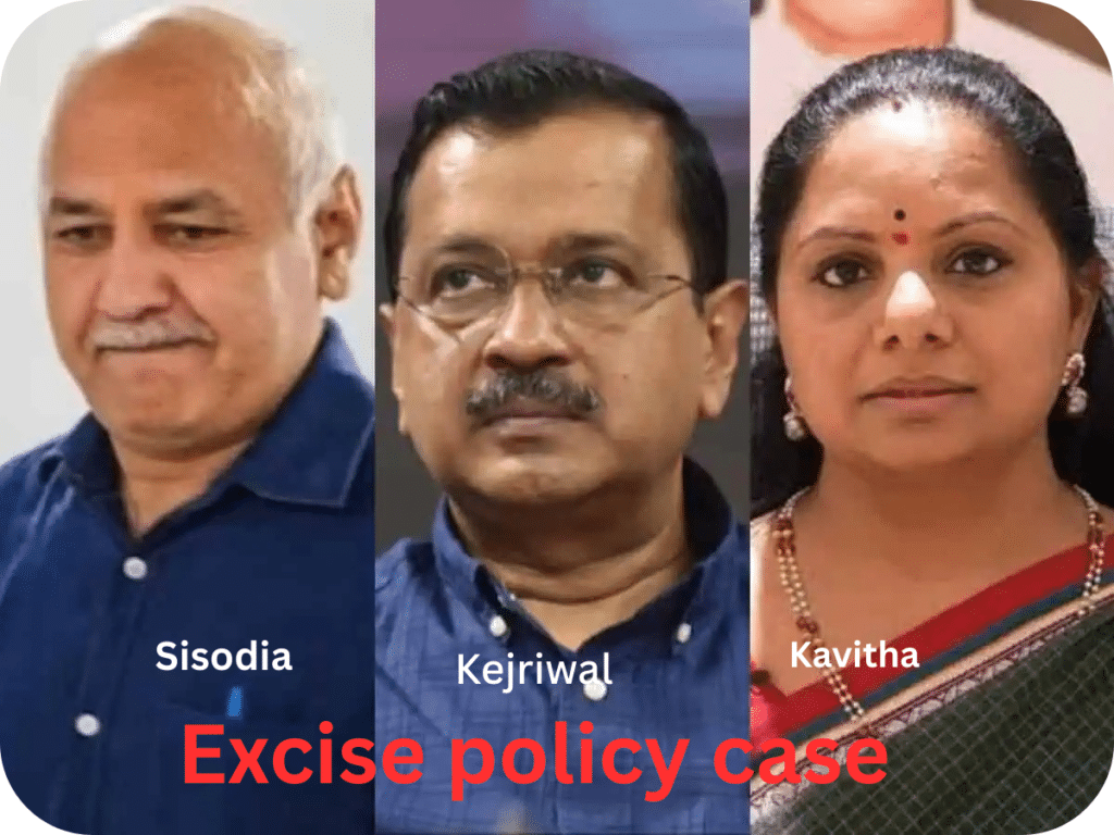 Arvind Kejriwal, Manish Sisodia and K Kavitha after Delhi court discharge in Excise policy case