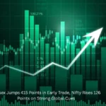 Sensex jumps 415 points in early trade as Nifty rises 126 points