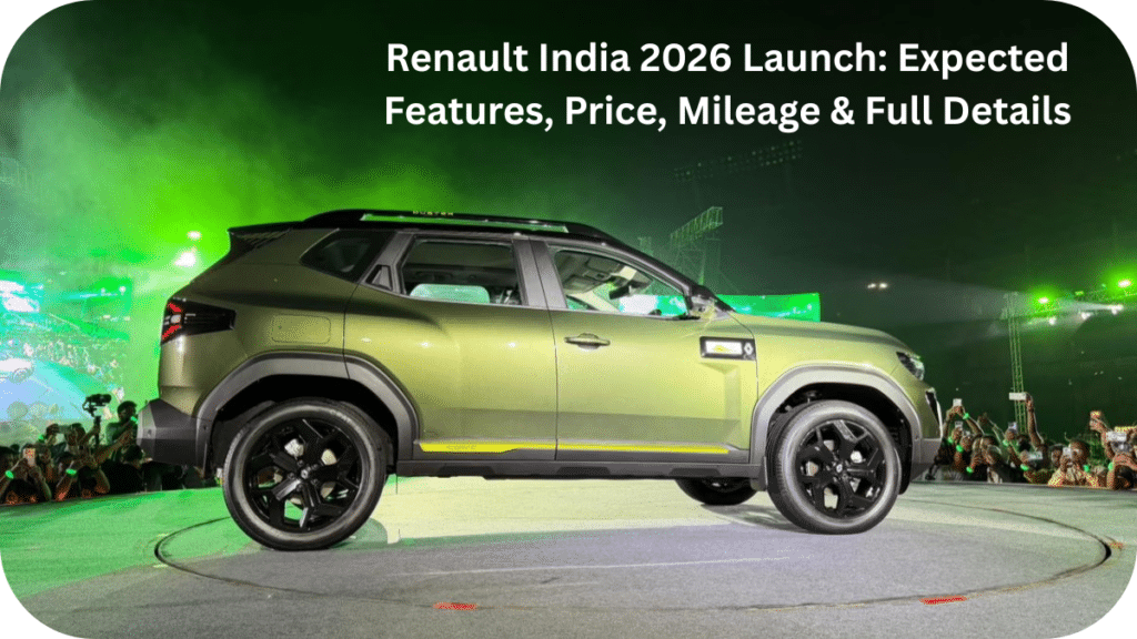 Renault India 2026 new model exterior design preview